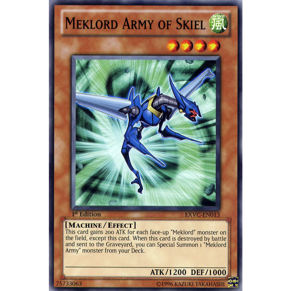 Meklord Army of Skiel EXVC-EN013 Yu-Gi-Oh! Card Meklord Army of Skiel EXVC-EN013 Yu-Gi-Oh! Card