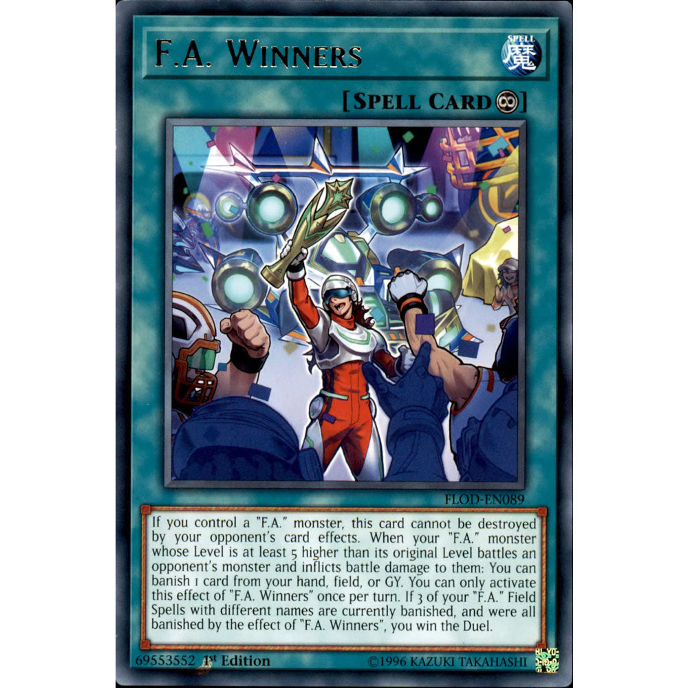 F.A. Winners FLOD-EN089 Yu-Gi-Oh! Card from the Flames of Destruction Set