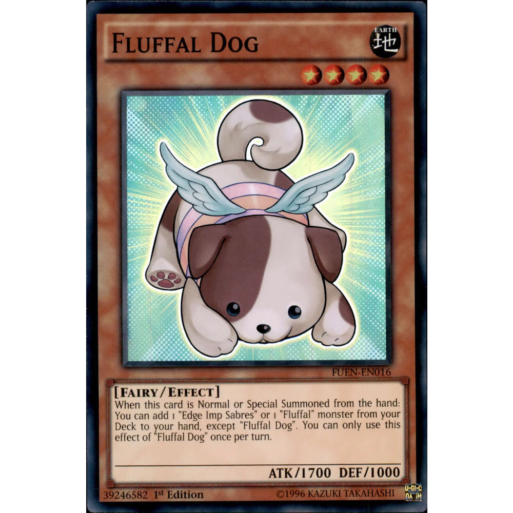 Fluffal Dog FUEN-EN016 Yu-Gi-Oh! Card