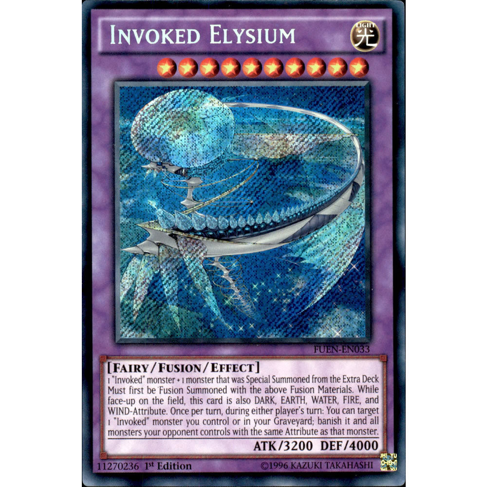 yugioh invoked cards Invoked Elysium FUEN-EN033 Yu-Gi-Oh! Card