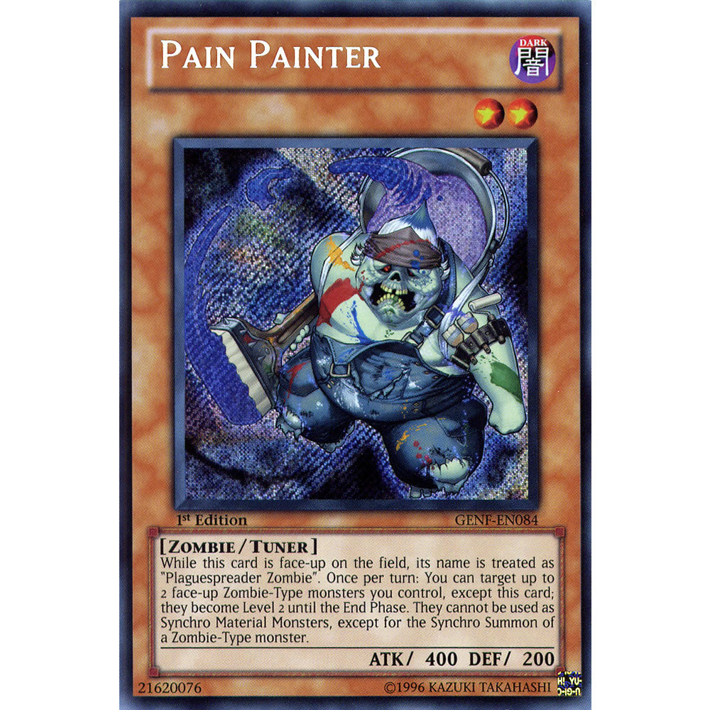 Pain Painter GENF-EN084 Yu-Gi-Oh! Card from the Generation Force Set