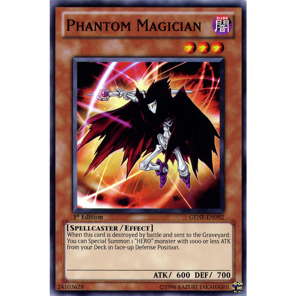 Phantom Magician GENF-EN092 Yu-Gi-Oh! Card from the Generation Force Set