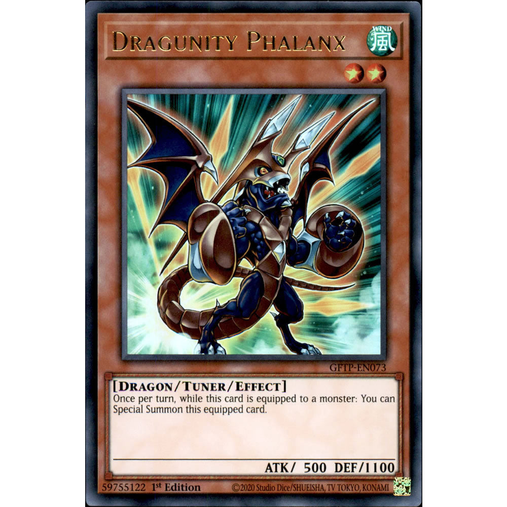 Dragunity Phalanx GFTP-EN073 Yu-Gi-Oh! Card from the Ghosts from the Past Set