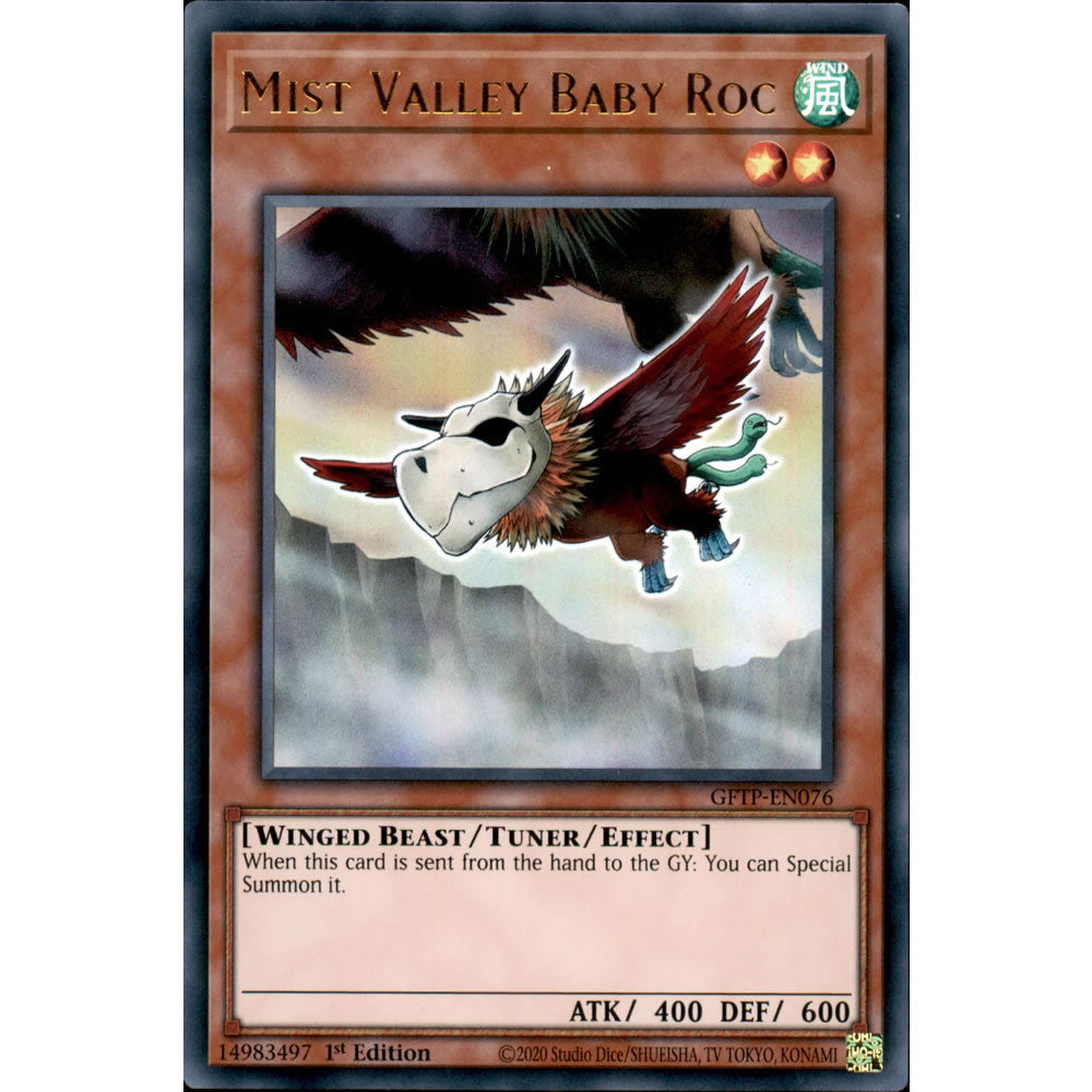Mist Valley Baby Roc GFTP-EN076 Yu-Gi-Oh! Card from the Ghosts from the Past Set