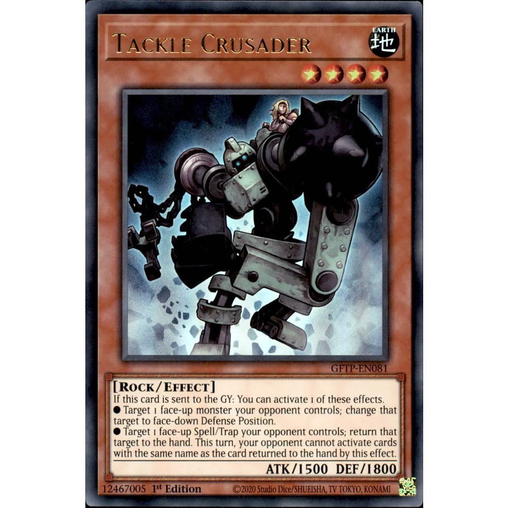 Tackle Crusader GFTP-EN081 Yu-Gi-Oh! Card from the Ghosts from the Past Set
