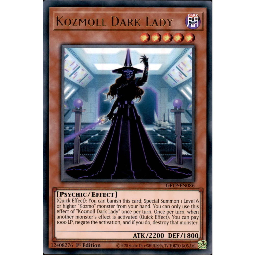 Kozmoll Dark Lady GFTP-EN086 Yu-Gi-Oh! Card from the Ghosts from the Past Set