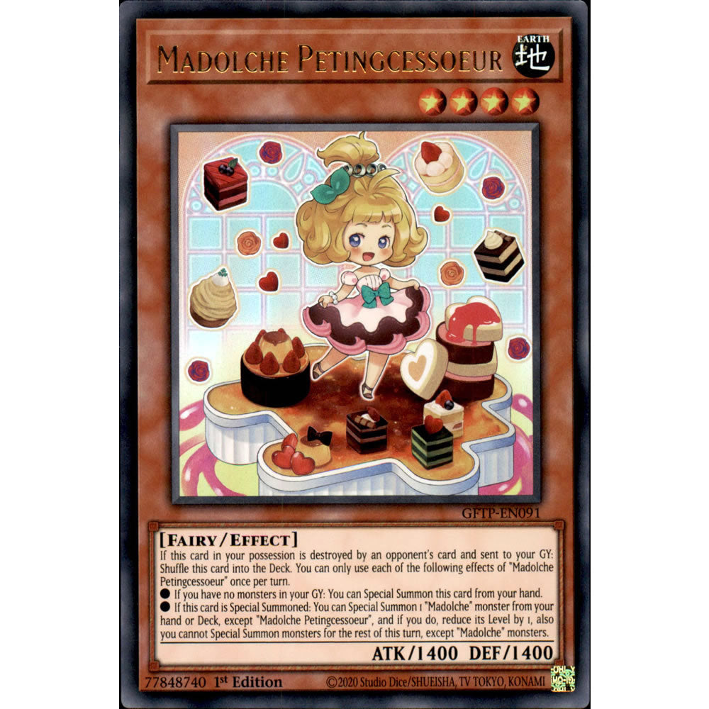 Madolche Petingcessoeur GFTP-EN091 Yu-Gi-Oh! Card from the Ghosts from the Past Set