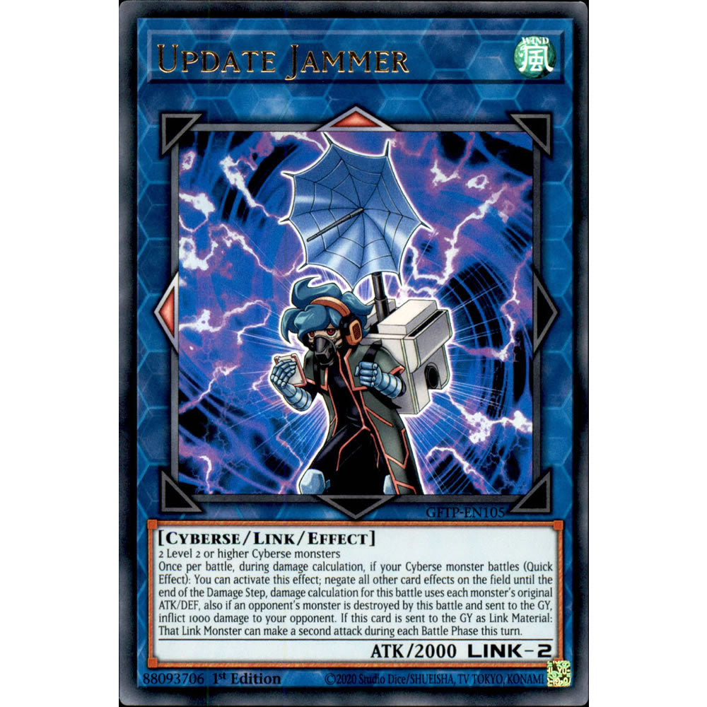 Update Jammer GFTP-EN105 Yu-Gi-Oh! Card from the Ghosts from the Past Set