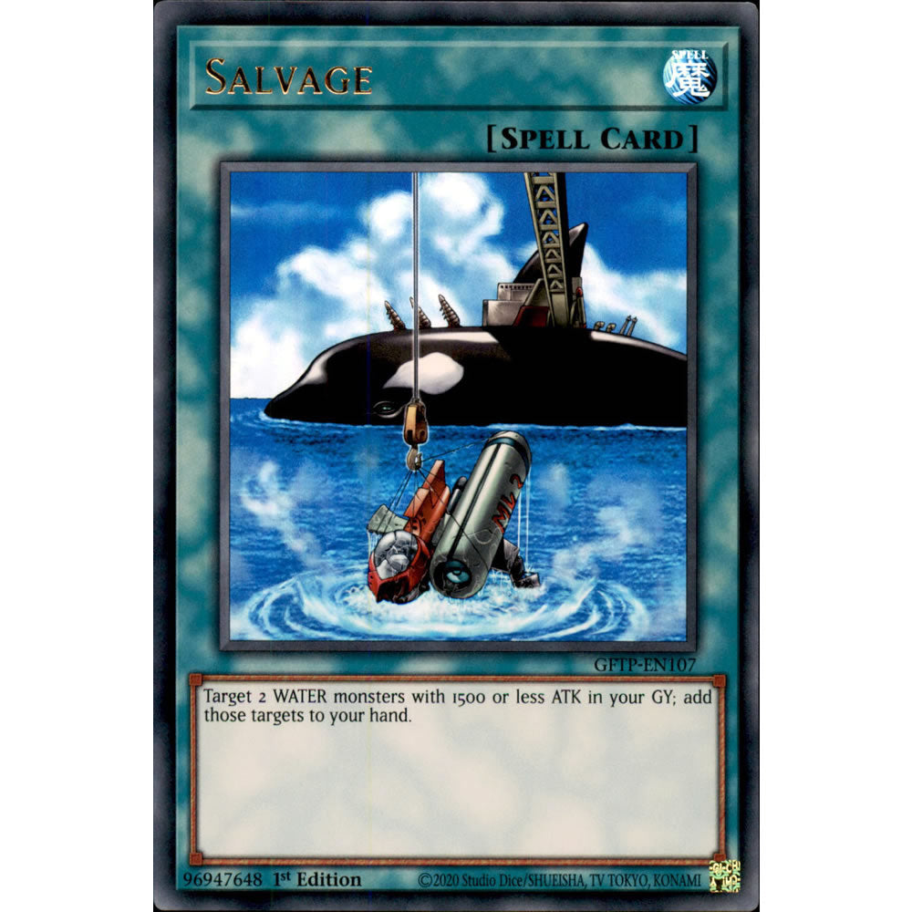Salvage GFTP-EN107 Yu-Gi-Oh! Card from the Ghosts from the Past Set