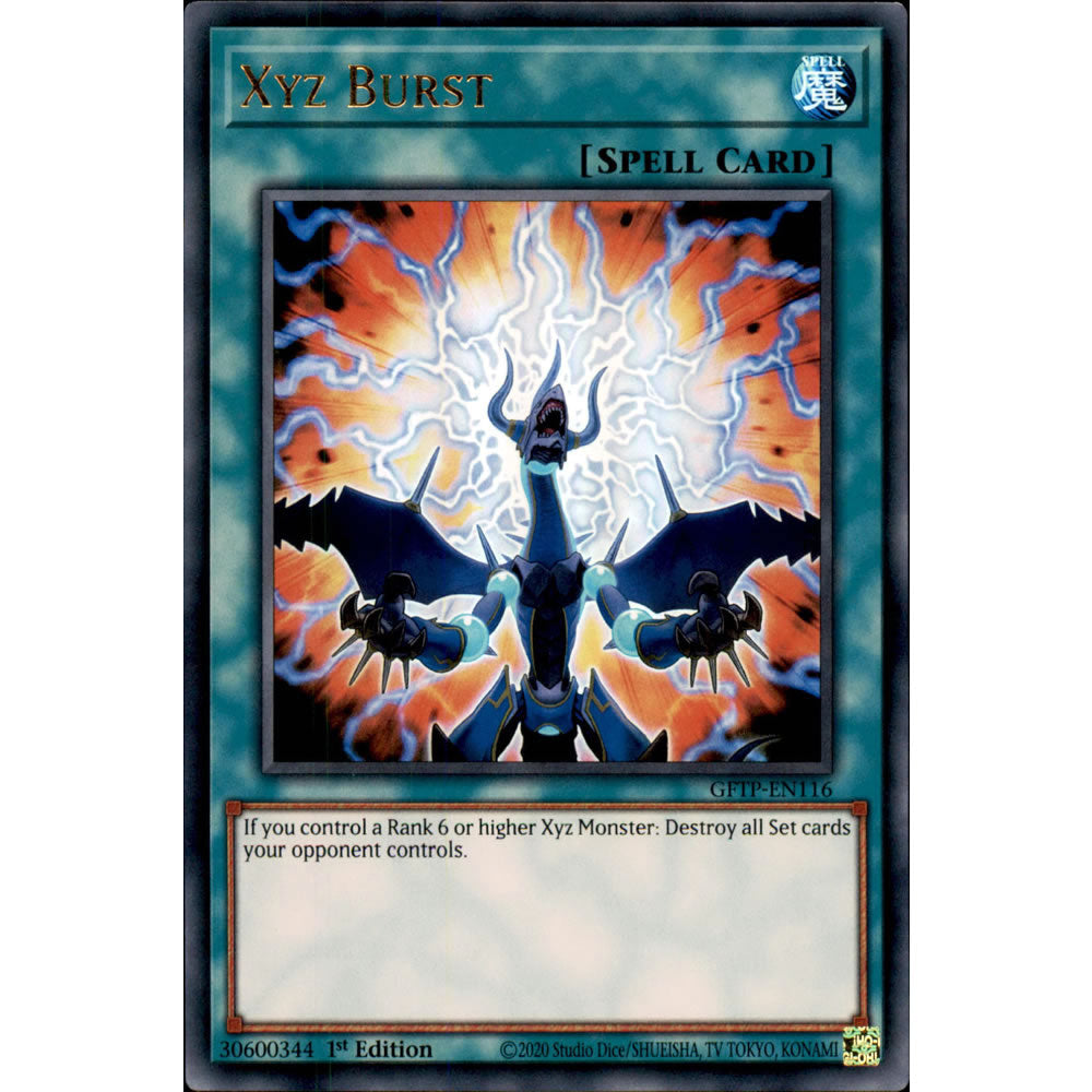 Xyz Burst GFTP-EN116 Yu-Gi-Oh! Card from the Ghosts from the Past Set
