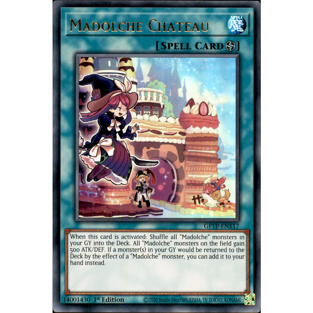 Madolche Chateau GFTP-EN117 Yu-Gi-Oh! Card from the Ghosts from the Past Set