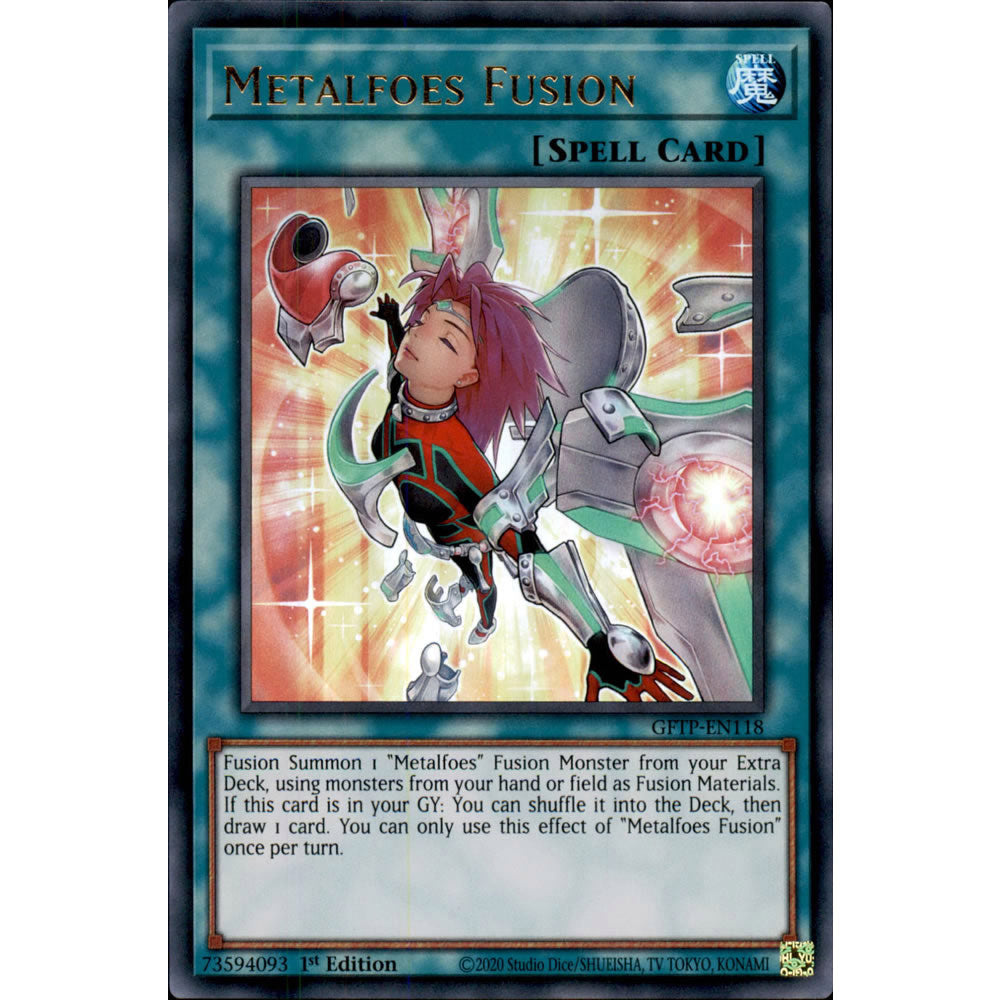 Metalfoes Fusion GFTP-EN118 Yu-Gi-Oh! Card from the Ghosts from the Past Set