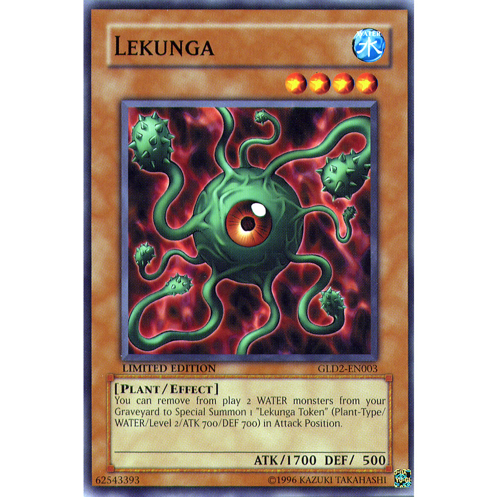 Lekunga GLD2-EN003 Yu-Gi-Oh! Card from the Gold Series 2 (2009) Set