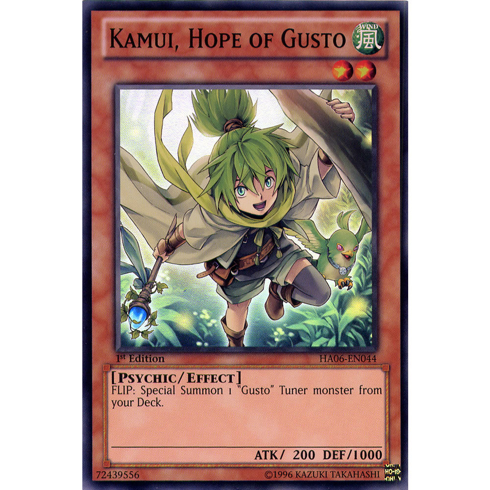 Kamui, Hope of Gusto HA06-EN044 Yu-Gi-Oh! Card Kamui, Hope of Gusto HA06-EN044 Yu-Gi-Oh! Card