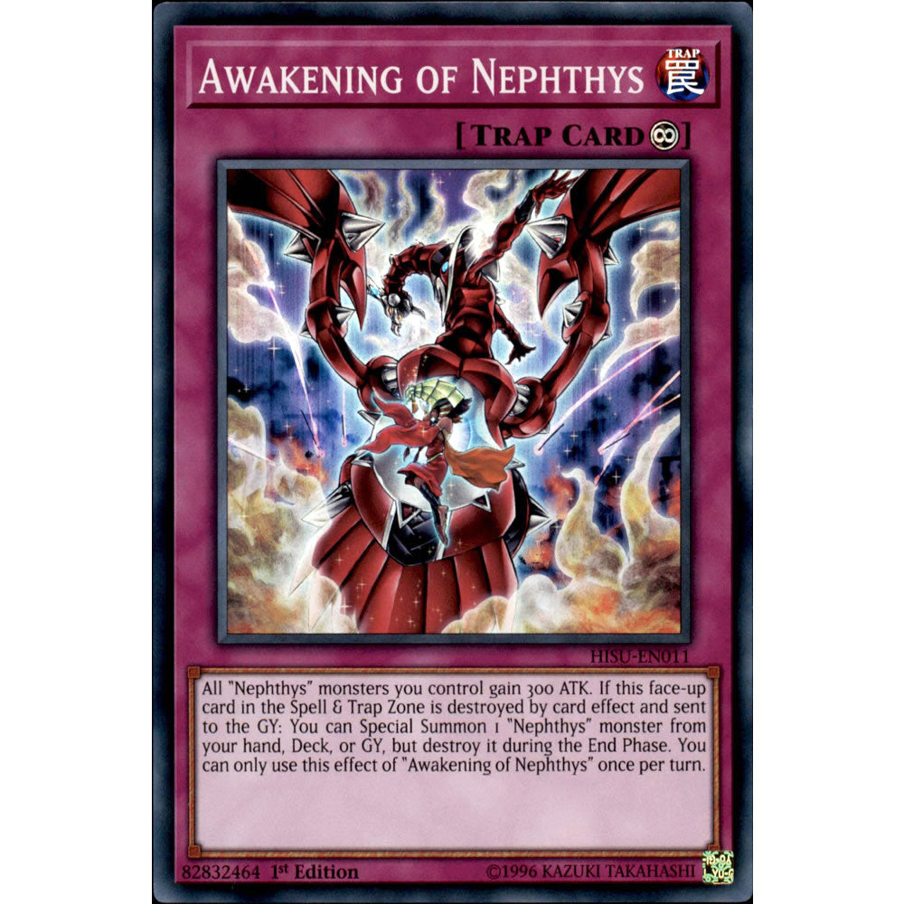 yugioh nephthys deck Awakening of Nephthys HISU-EN011 Yu-Gi-Oh! Card