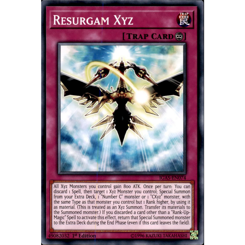Resurgam Xyz IGAS-EN074 Yu-Gi-Oh! Card from the Ignition Assault Set