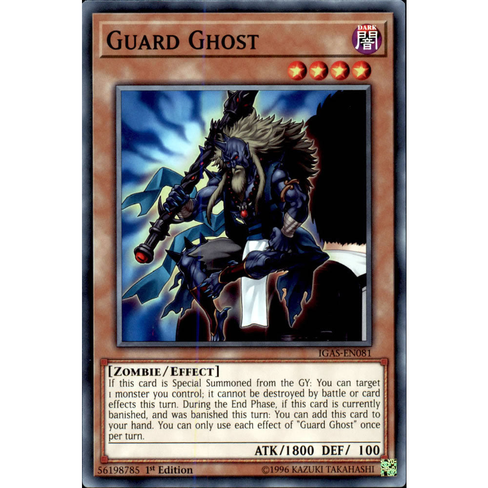 Guard Ghost IGAS-EN081 Yu-Gi-Oh! Card from the Ignition Assault Set