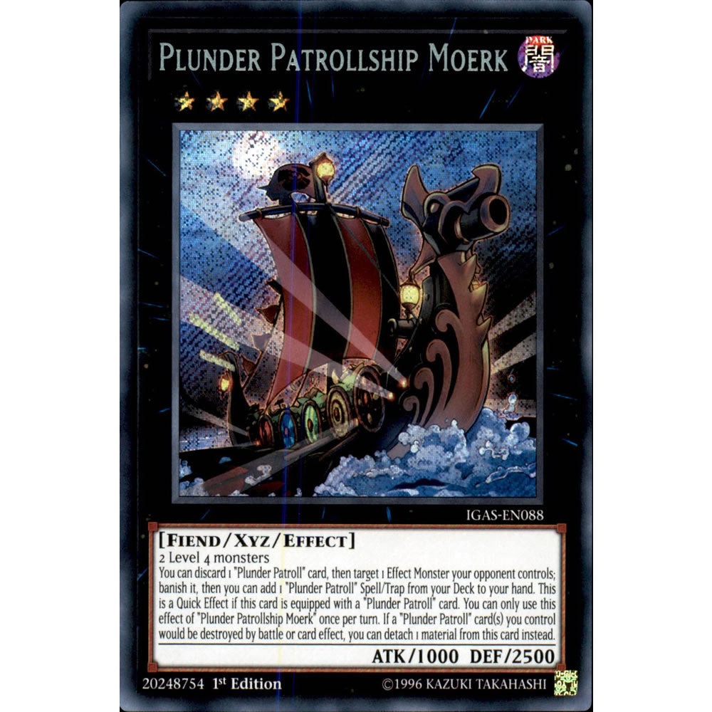 Plunder Patrollship Moerk IGAS-EN088 Yu-Gi-Oh! Card from the Ignition Assault Set