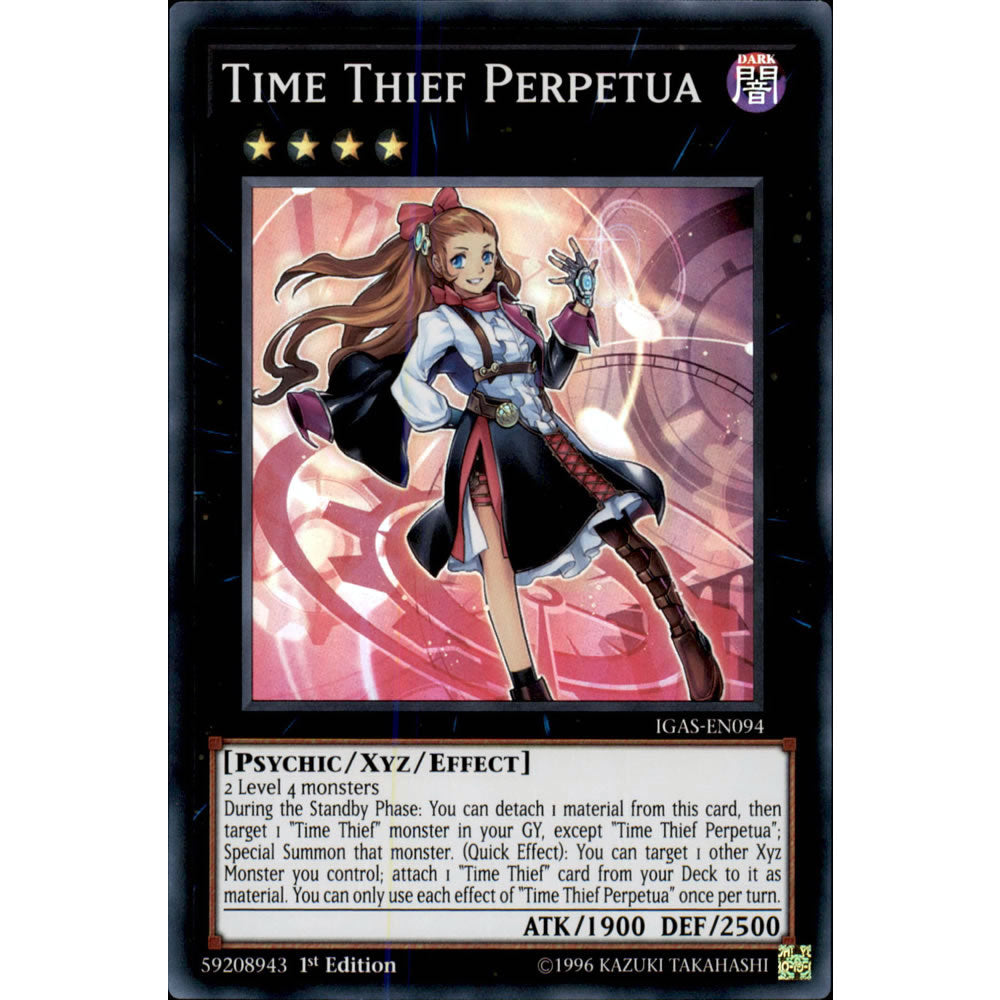 Time Thief Perpetua IGAS-EN094 Yu-Gi-Oh! Card from the Ignition Assault Set