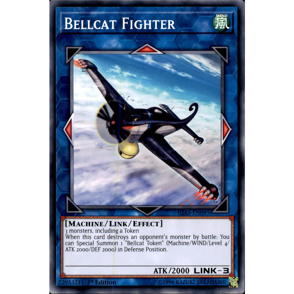 Bellcat Fighter IGAS-EN095 Yu-Gi-Oh! Card from the Ignition Assault Set