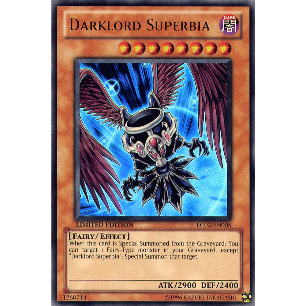 Darklord Superbia LC02-EN005 Yu-Gi-Oh! Card - Deckboosters Darklord Superbia LC02-EN005 Yu-Gi-Oh! Card - Deckboosters
