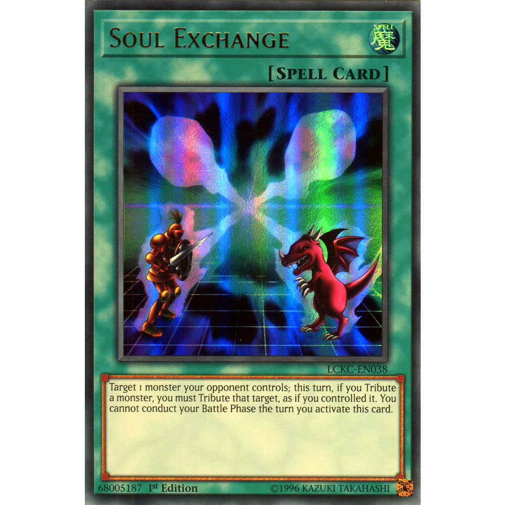 Soul Exchange LCKC-EN038 Yu-Gi-Oh! Card from the Legendary Collection Kaiba Mega Pack Set