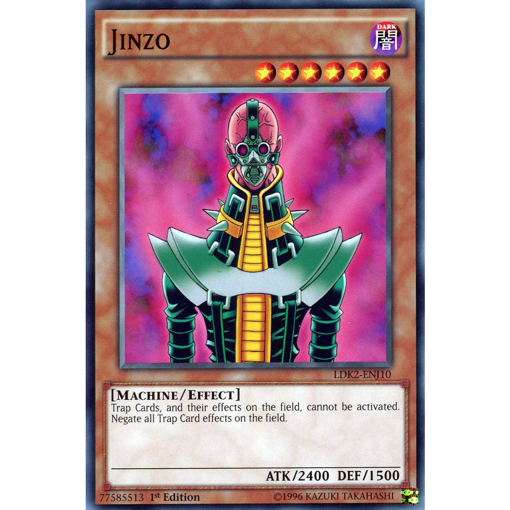 yugioh cards jinzo Jinzo LDK2-ENJ10 Yu-Gi-Oh! Card