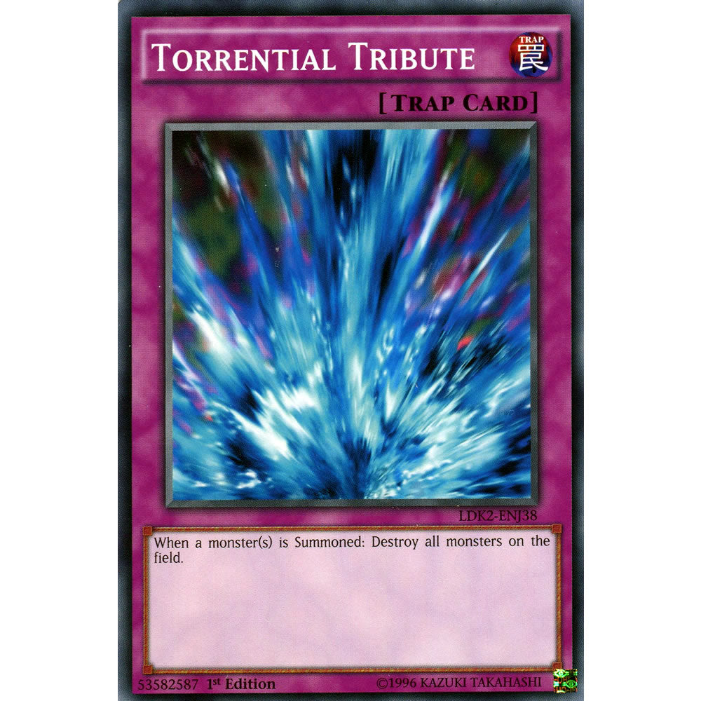 Torrential Tribute LDK2-ENJ38 Yu-Gi-Oh! Card from the Legendary Decks 2 Set