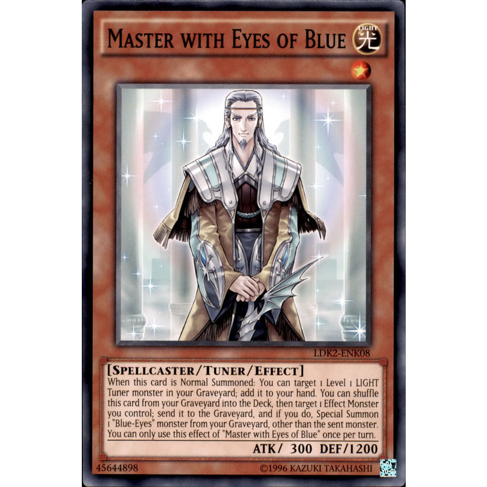 Master with Eyes of Blue LDK2-ENK08 Yu-Gi-Oh! Card from the Legendary Decks 2 Set