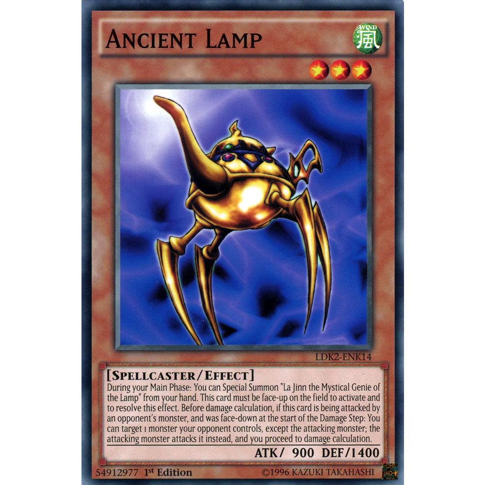 Ancient Lamp LDK2-ENK14 Yu-Gi-Oh! Card from the Legendary Decks 2 Set
