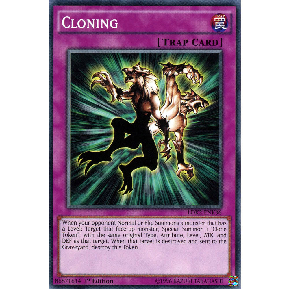 Cloning LDK2-ENK36 Yu-Gi-Oh! Card from the Legendary Decks 2 Set