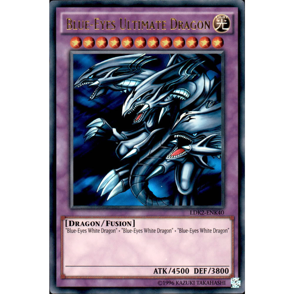 Blue-Eyes Ultimate Dragon LDK2-ENK40 Yu-Gi-Oh! Card from the Legendary Decks 2 Set