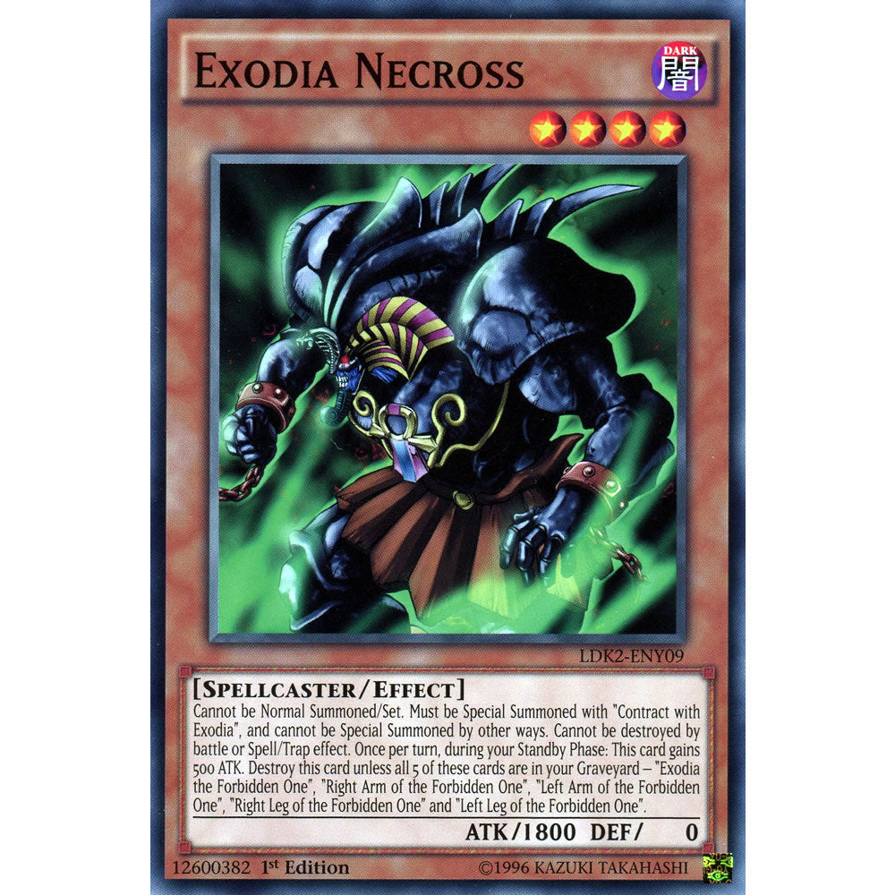 Exodia Necross LDK2-ENY09 Yu-Gi-Oh! Card from the Legendary Decks 2 Set