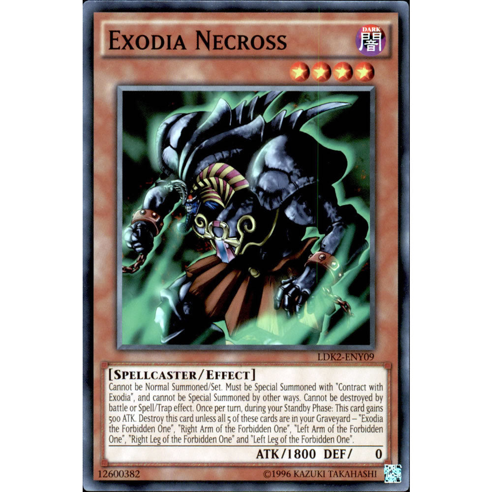 Exodia Necross LDK2-ENY09 Yu-Gi-Oh! Card from the Legendary Decks 2 Set