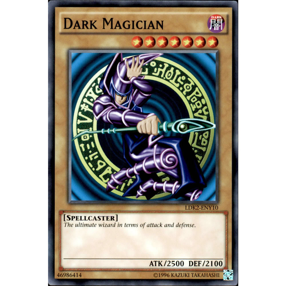 Dark Magician LDK2-ENY10 Yu-Gi-Oh! Card from the Legendary Decks 2 Set