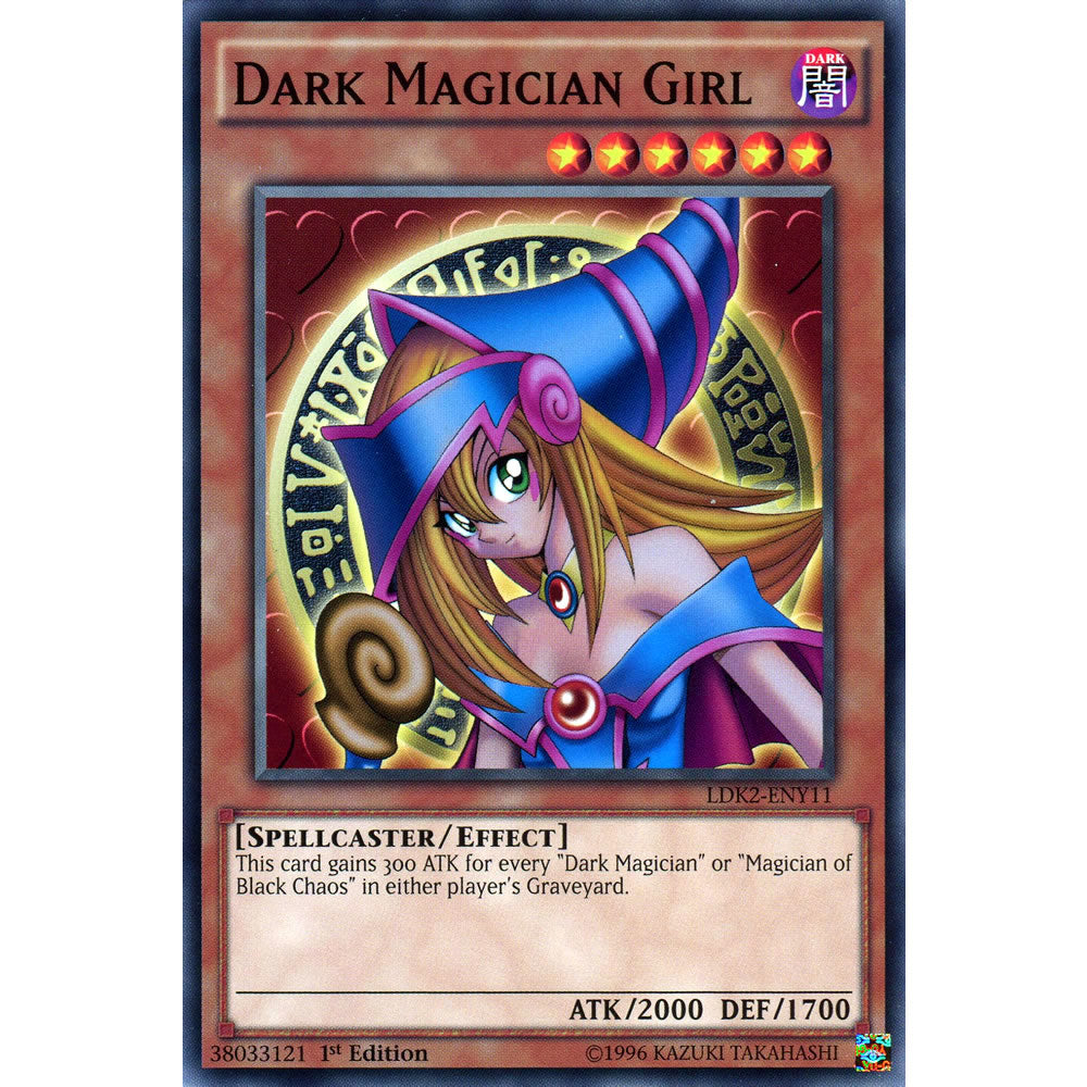 Dark Magician Girl LDK2-ENY11 Yu-Gi-Oh! Card from the Legendary Decks 2 Set
