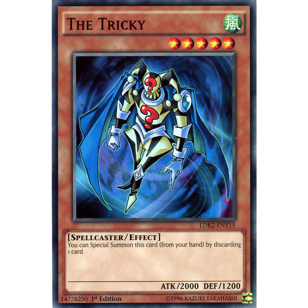 The Tricky LDK2-ENY15 Yu-Gi-Oh! Card from the Legendary Decks 2 Set