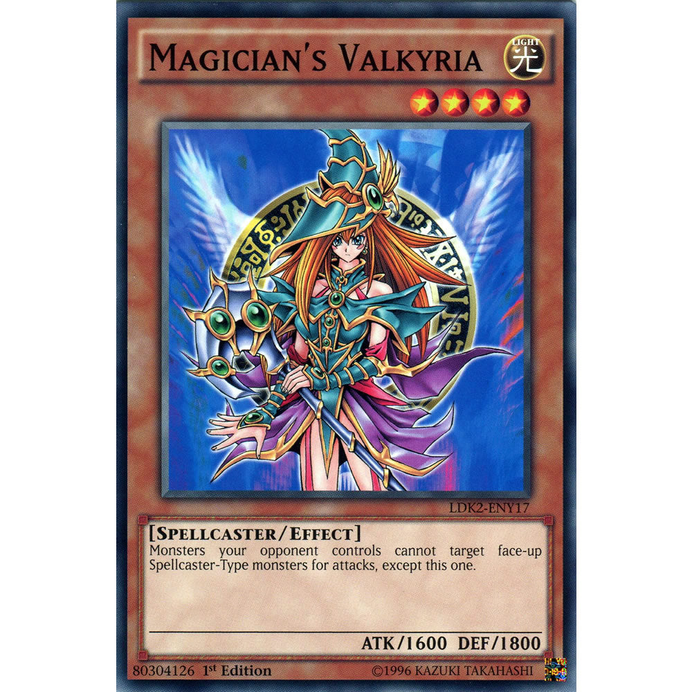 Magician's Valkyria LDK2-ENY17 Yu-Gi-Oh! Card from the Legendary Decks 2 Set