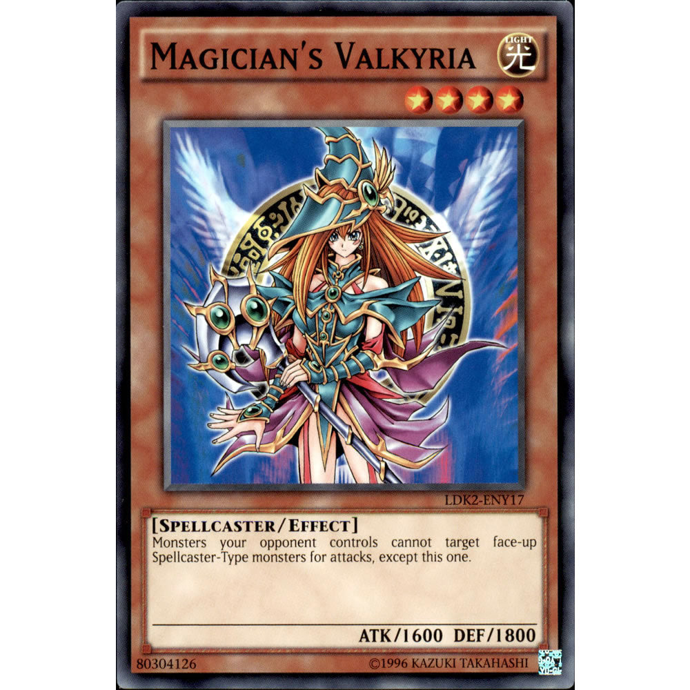 Magician's Valkyria LDK2-ENY17 Yu-Gi-Oh! Card from the Legendary Decks 2 Set