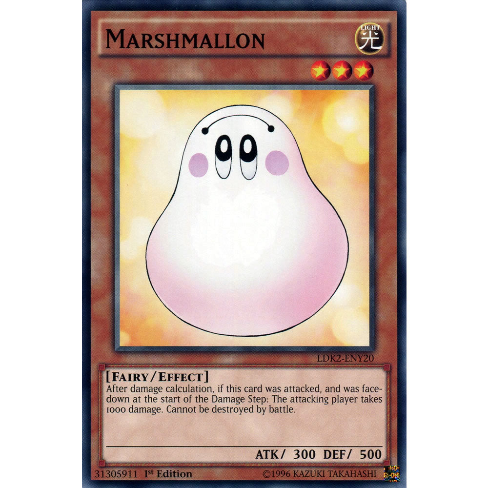 Marshmallon LDK2-ENY20 Yu-Gi-Oh! Card from the Legendary Decks 2 Set