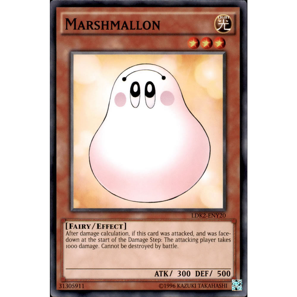 Marshmallon LDK2-ENY20 Yu-Gi-Oh! Card from the Legendary Decks 2 Set