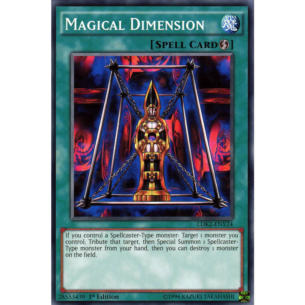 Magical Dimension LDK2-ENY24 Yu-Gi-Oh! Card from the Legendary Decks 2 Set