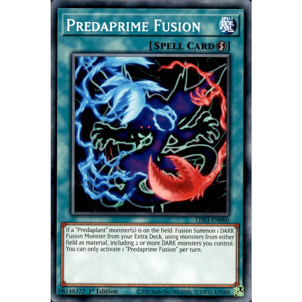 Predaprime Fusion LDS3-EN080 Yu-Gi-Oh! Card from the Legendary Duelists: Season 3 Set