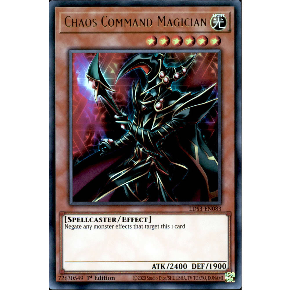 Chaos Command Magician LDS3-EN083 Yu-Gi-Oh! Card from the Legendary Duelists: Season 3 Set