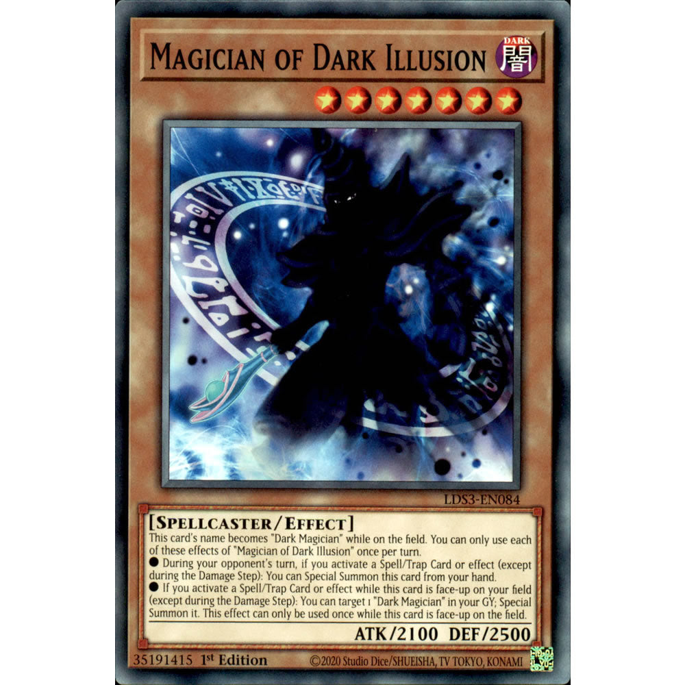 Magician of Dark Illusion LDS3-EN084 Yu-Gi-Oh! Card from the Legendary Duelists: Season 3 Set
