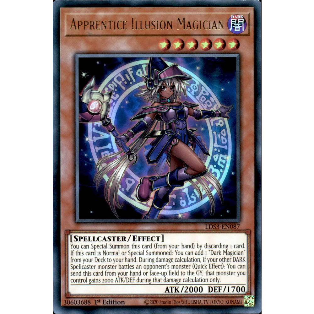 Apprentice Illusion Magician LDS3-EN087 Yu-Gi-Oh! Card from the Legendary Duelists: Season 3 Set
