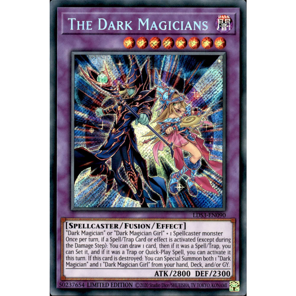 The Dark Magicians LDS3-EN090 Yu-Gi-Oh! Card from the Legendary Duelists: Season 3 Set