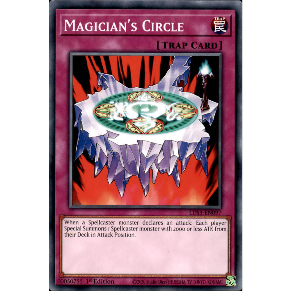 Magician's Circle LDS3-EN097 Yu-Gi-Oh! Card from the Legendary Duelists: Season 3 Set