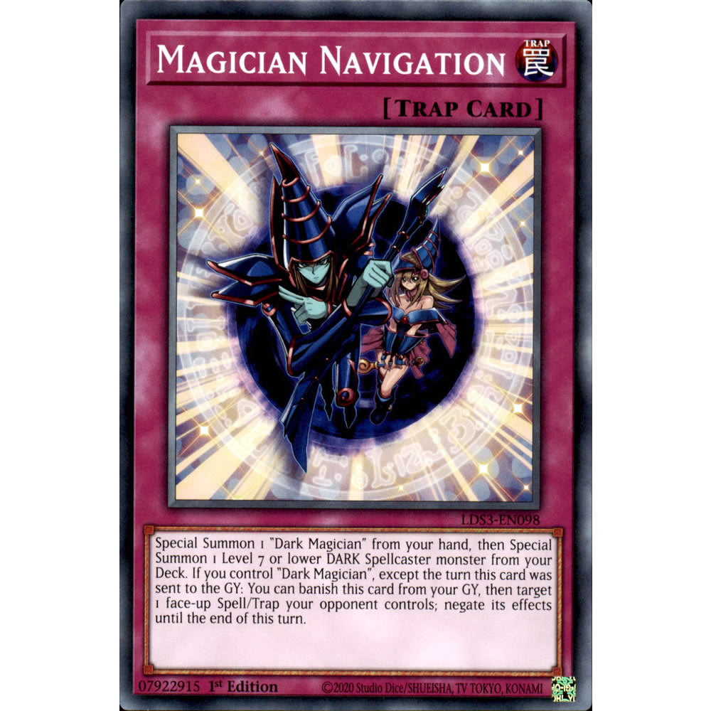 Magician Navigation LDS3-EN098 Yu-Gi-Oh! Card from the Legendary Duelists: Season 3 Set