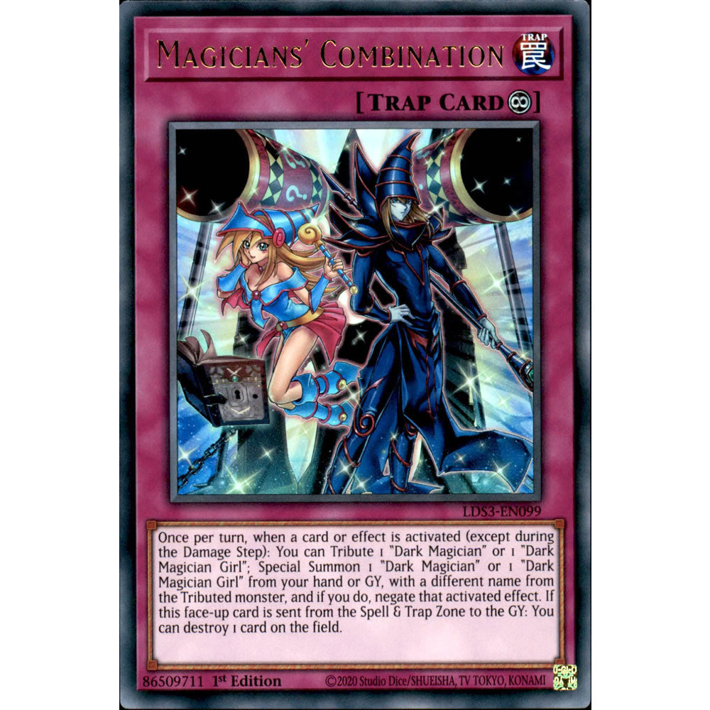 Magicians' Combination LDS3-EN099 Yu-Gi-Oh! Card from the Legendary Duelists: Season 3 Set